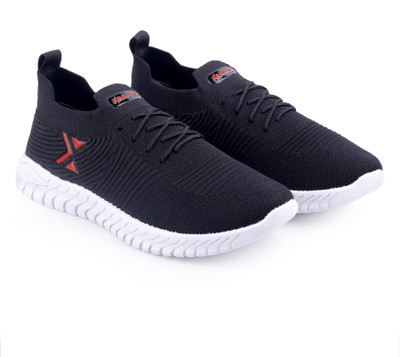 Kraasa Oxygen Running Shoes For Men(Black , 6)