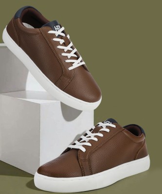 HRX by Hrithik Roshan Citywalk Sneakers For Men(Tan , 8)