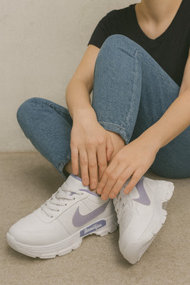 GRX Sneakers For Women(White , 9)