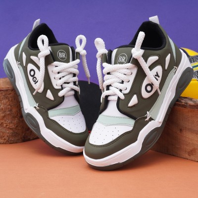 BROOMI Sneakers For Men(Green)
