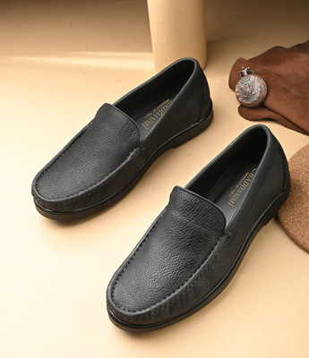 CHADDAMMI Rich Quality|Perfect Style|Casualwear Loafers For Men(Black , 8)