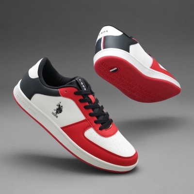 U.S. POLO ASSN. Sneakers For Men(Red)