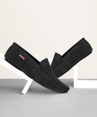 KILLER VWI-SS22-006 Lightweight Comfort Summer Trendy Premium Stylish Loafers For Men(Black)