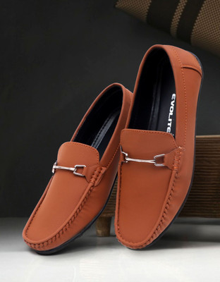 Evolite Loafers For Men(Tan , 9)