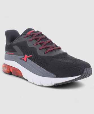 Sparx SM 782 Running Shoes For Men(Black, Red , 7)