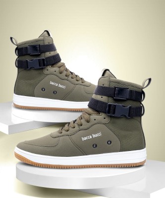 bacca bucci Sneakers For Men(Olive)