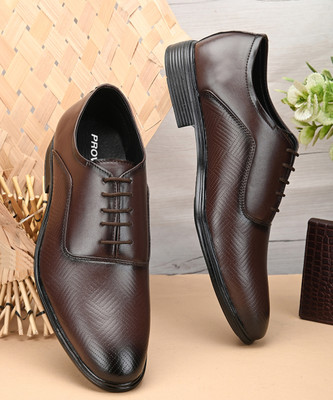 PROVOGUE Derby For Men(Brown , 9)