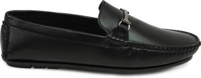 house of common Driving Shoe For Men's Driving Shoes For Men(Black , 6)