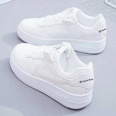 ZonTeX 'Casual Stylish Trendy Outdoor full white sneakers shoes for boys and men Sneakers For Men(White , 8)