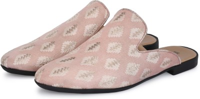 El Paso P-28G Lightweight Comfort Summer Trendy Premium Stylish Ethnic Mule For Women(Pink , 8)