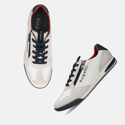 Bugatti bugatti white & light grey Sneaker Sneakers For Men(White , 9)