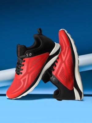 HRX by Hrithik Roshan Metagrip V2.0 Running Shoes For Men(Red , 8)