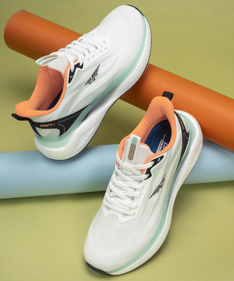 RED TAPE ETPU Athleisure Shoes for Men | Cultured Round-Toe Shape & Cushioning Technology Walking Shoes For Men(White, Green , 10)