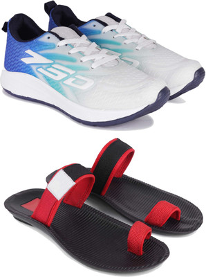 Pennen Men's Lightweight Running Shoes,Stylish Casual Shoes for Gym & Walking(Pack of2) Casuals For Men(Multicolor , 6)