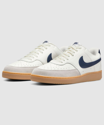 NIKE Court Vision Low Sneakers For Men(White , 9)