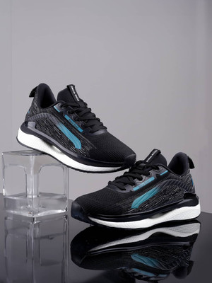 bacca bucci STRIDE MASTER: The Ultimate Fusion of Performance Running Shoes Running Shoes For Men(Black , 9)