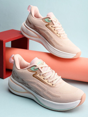 HRX by Hrithik Roshan Peach Game Scape shoes Running Shoes For Women(Pink , 5)