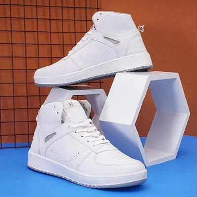 Dashing Sneakers For Men(White , 6)