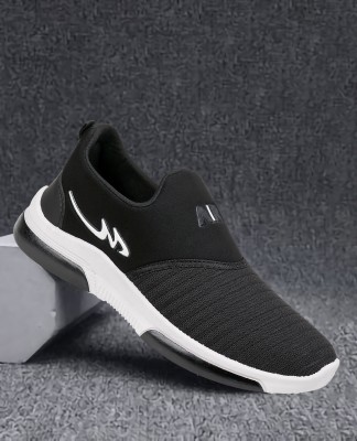 SHOEFLY Exclusive Affordable Collection of Trendy & Stylish Sport Sneakers Shoes Running Shoes For Men(Black , 7)