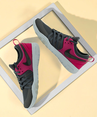 NIKE Running Shoes For Women(Grey , 3)