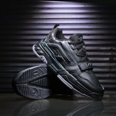 asian Urban-34 Men’s Sneakers | Comfortable Casual Shoes for Walking & Running Sneakers For Men(Black, Grey , 9)