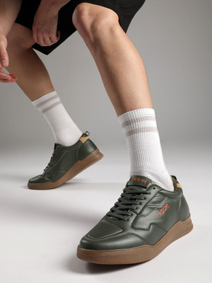 FCUK Sneakers For Men(Green , 9)