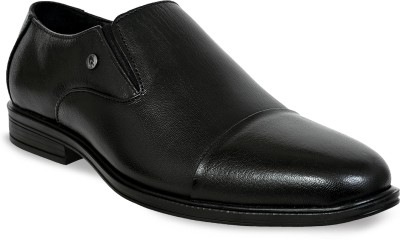 Allen Cooper Formal Premium Leather Shoes Slip On For Men(Black)