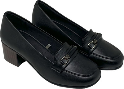 GLOBAL STEP G2224 Bellies For Women(Black , 8)