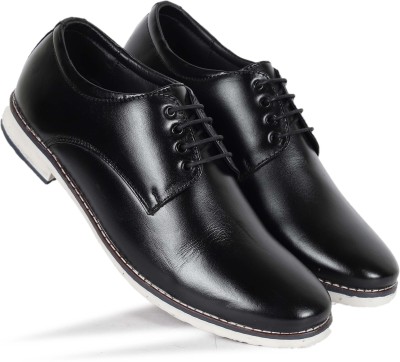PLAYTOES Formal shoes for men Derby For Men(Black)