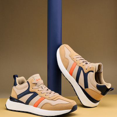 CAMPUS HINGE Sneakers For Men(Beige , 8)