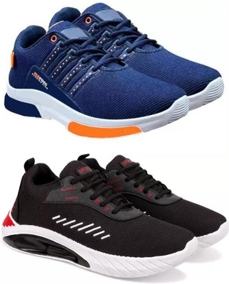 ELASA TY-RUNFREE BLUE_TOOFAN BLACK Outdoors For Men(Blue , 9)