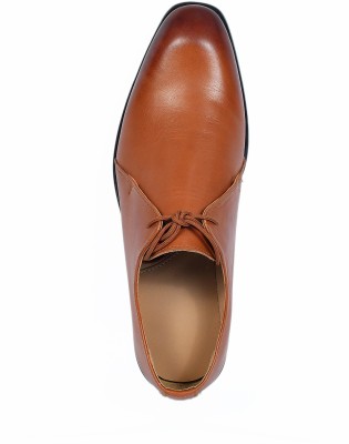 Urban kickers Pure Leather Formal|Party Wear|Comfortable Shoes Corporate Casuals For Men(Tan)