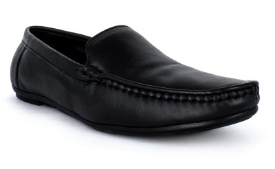 STYLEYOO Loafers For Men(Black , 6)