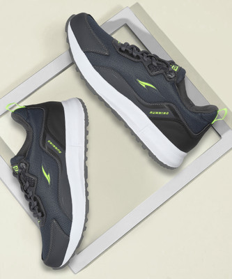 asian Oscar-12 Gym,Sports,Trainig,Stylish With Extra Comfort Running Shoes For Men(Grey , 6)