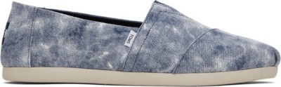 TOMS Alpargata With Cloudbound Repreve Distressed Washed Canvas Casuals For Men(Navy)