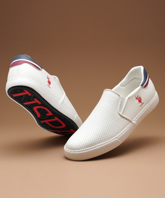 U.S. POLO ASSN. CAMPBELL 2.0 Slip On Sneakers For Men(Multicolor , 11)