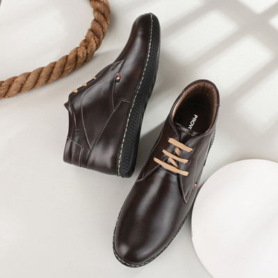 PROVOGUE Boots For Men(Brown , 10)