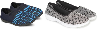 DRH R56-4WAY_R22-GRYBL Casuals For Women(Multicolor , 7)