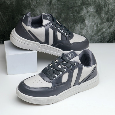 asian Cruzer-02 Men’s Sneakers | Stylish & Lightweight Casual Sneaker for Boys Sneakers For Men(Grey , 6)