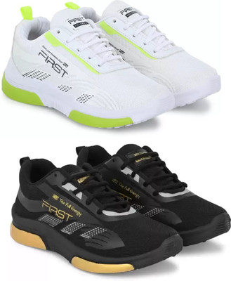 Pennon Pennon Sports Shoes For Men Lightweight Multicolour Shoes For Men (Pack Of 2) Running Shoes For Men(Multicolor , 10)