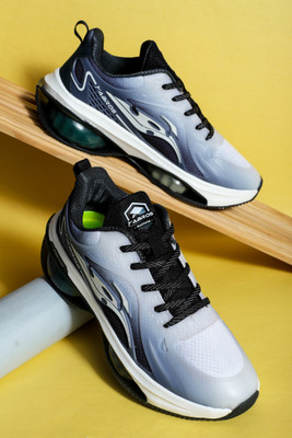 Abros VULCAN Running Shoes For Men(Off White , 9)