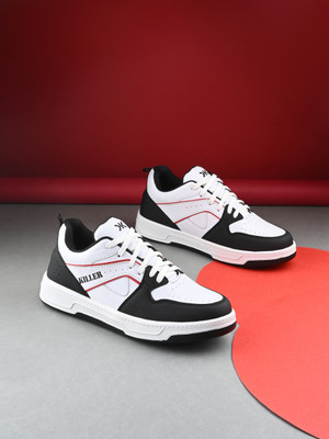 KILLER Casual Sneaker Shoes For Men | Comfortable, Breathable, Arch Support Sneakers For Men(Black , 9)