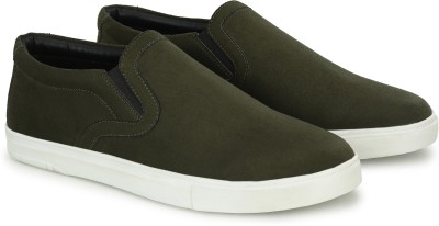 El Paso EP9558 Lightweight Comfort Summer Trendy Premium Stylish Sneakers For Men(Green)