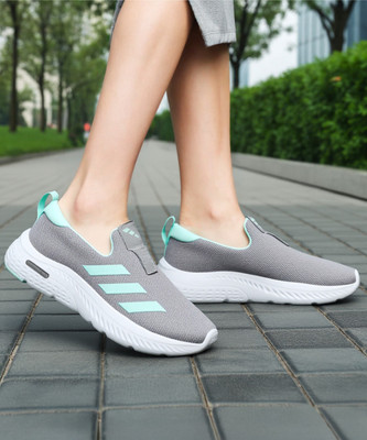 ADIDAS MOULD 1 LOUNGER W Walking Shoes For Women(Grey , 4)