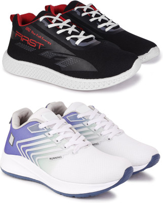 New Oranie Stylish Casual Shoes for Men Casuals For Men(Black, White , 7)