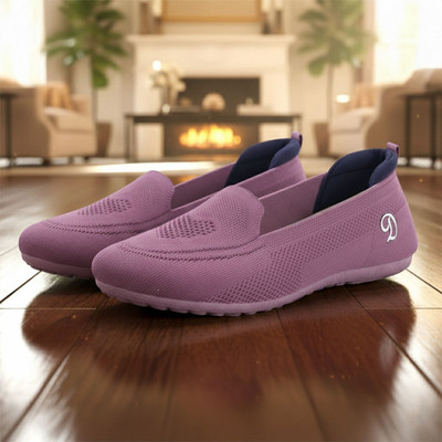 DOCTOR EXTRA SOFT Fashionable Memory Foam Slip On Sneakers For Women(Multicolor , 5)