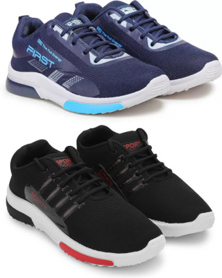 ANGO TY-FIRST BLUE_RUNFREE BLACK NN Outdoors For Men(Blue , 9)