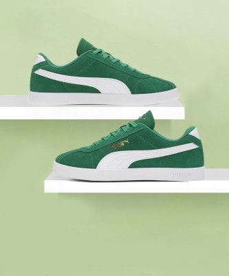 PUMA Club II Casuals For Men(Green , 8)