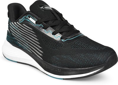 Combit FORCE-02_BLK /C GRN Running, Walking, Trekking, Comfort, Outdoor, Lightweight Running Shoes For Men(Black)