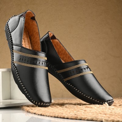 Vellinto ART_CA452 Loafers For Men(Black)